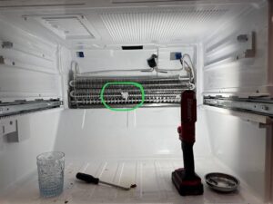 LG fridge not cooling in Houston