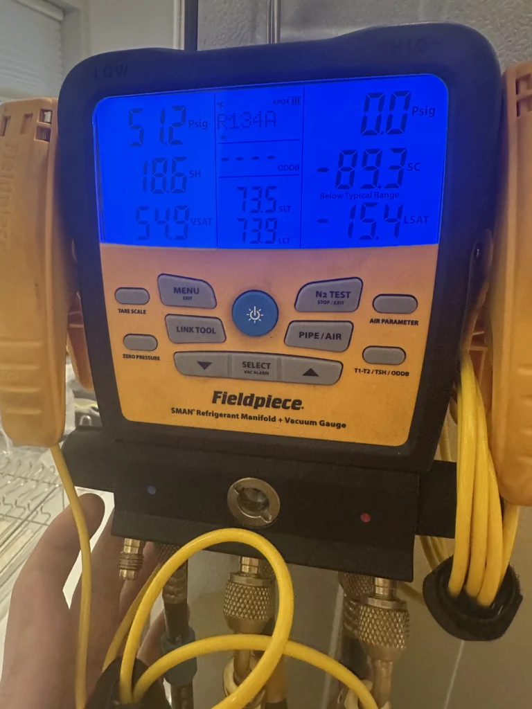 LG compressor replacement in Houston