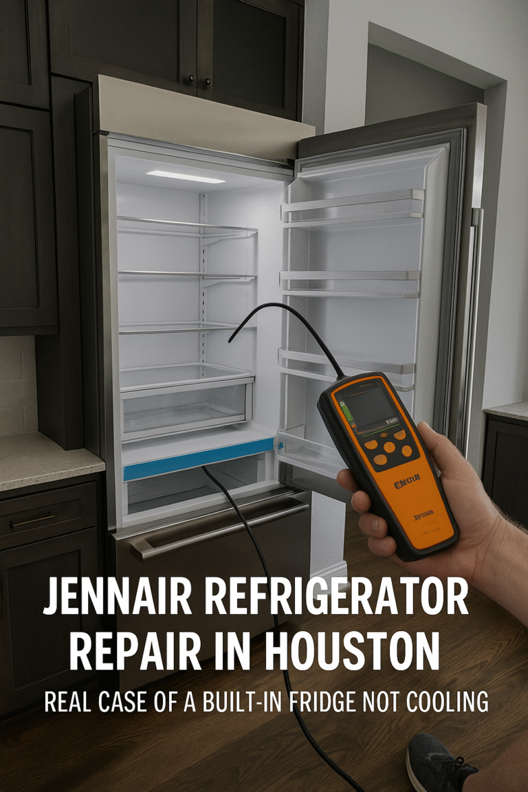 Jenn-Air refrigerator repair in Houston