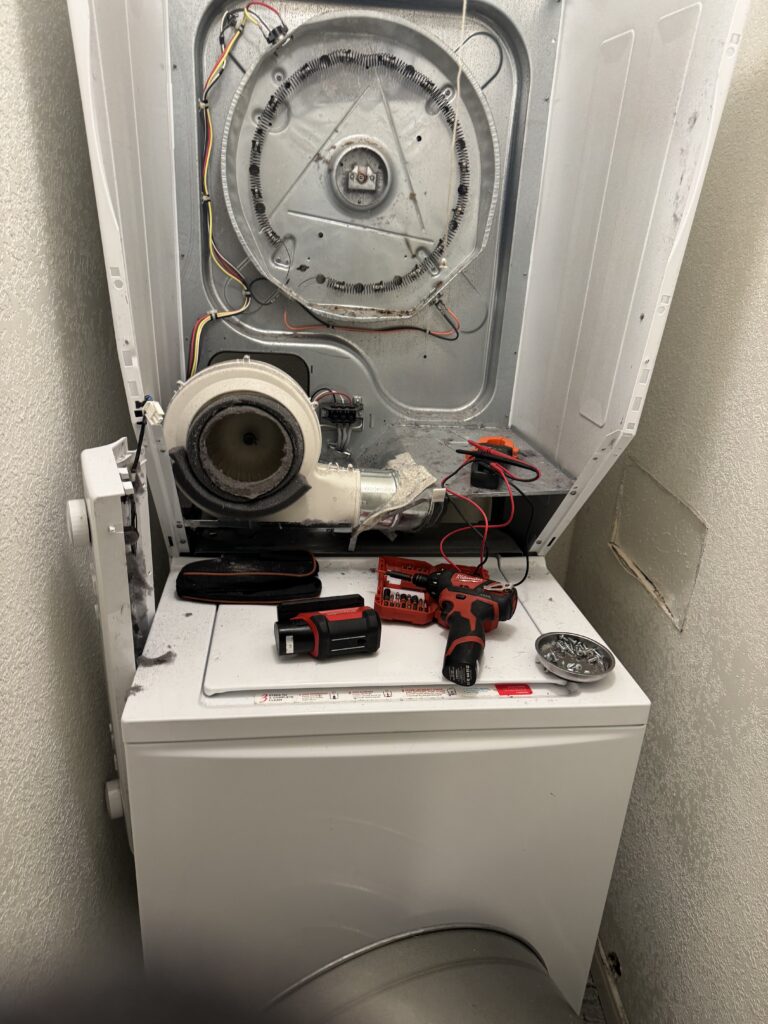 dryer repair in Houston. Dryer not heating at all
