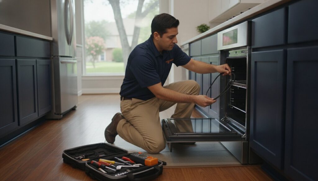 Oven Door Repair Houston: Fixing Hinges, Seals, and Glass