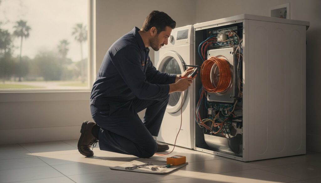 Dryer Not Heating in Houston? Common Causes and Local Repair Guide