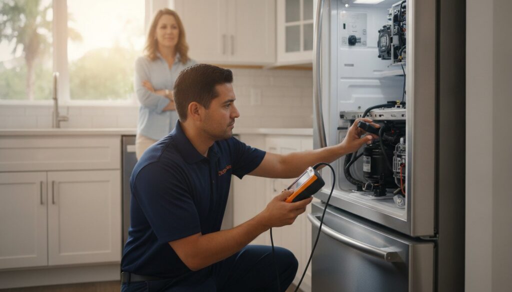 Refrigerator Making Loud Noise in Houston? Causes and Fast Local Fixes