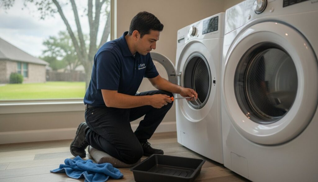 Washing Machine Won’t Drain in Katy TX? Here Is How to Fix It Fast