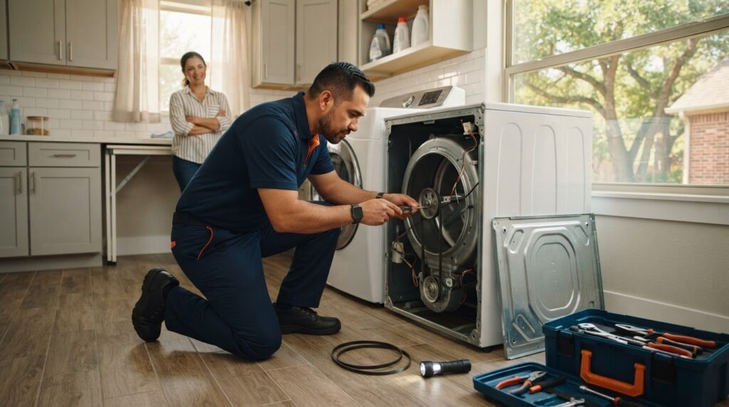 Dryer Belt Replacement Service in Fulshear, TX: What to Expect