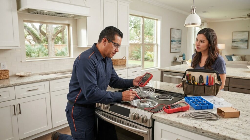 Electric Stove Burner Not Working in Houston? 5 Fixes and Troubleshooting Tips