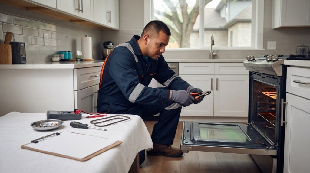 Cost to Replace an Oven Heating Element in Cypress, TX