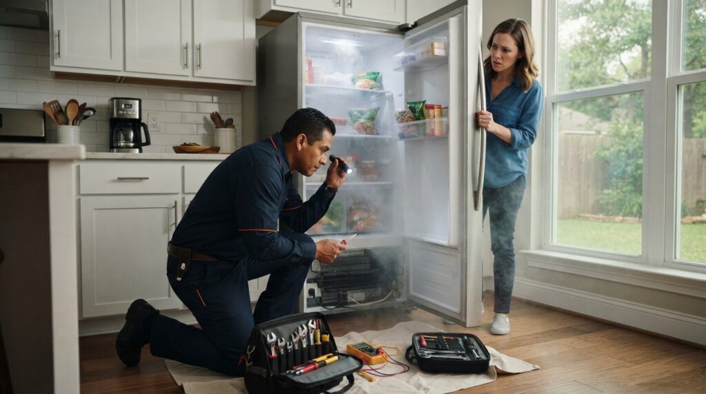 Emergency Steps: Freezer Stops Working in Sugar Land