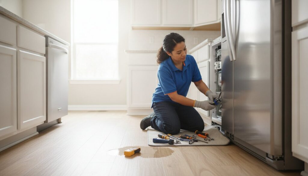 Refrigerator Leaking Water in Cypress: Troubleshooting and Fast Local Repairs