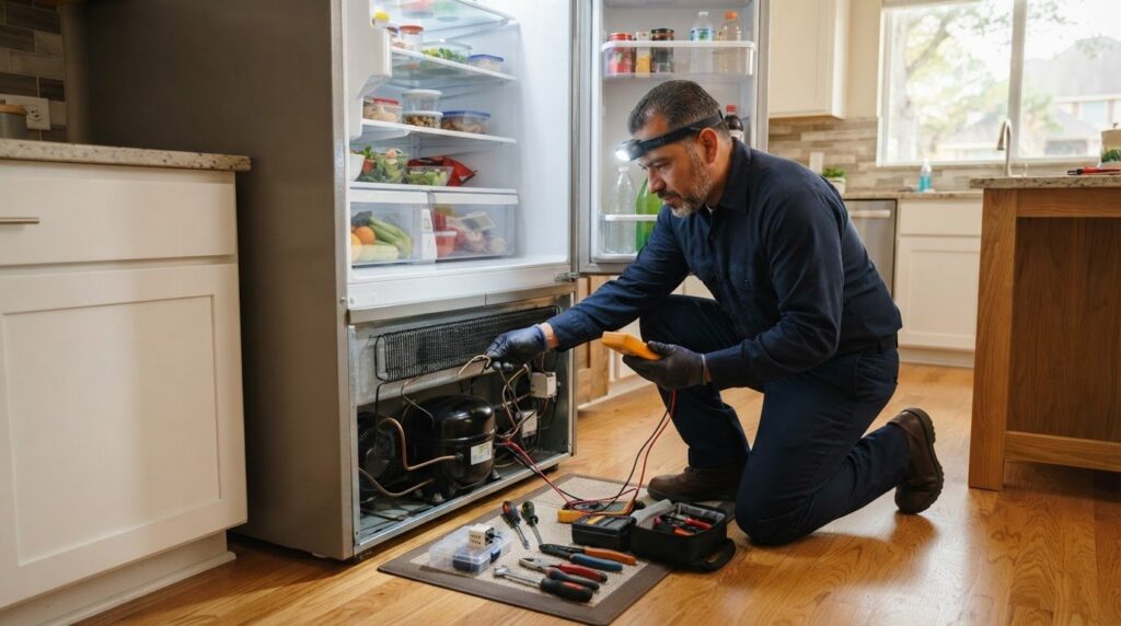 How to Tell If a Refrigerator Compressor Is Bad in Pearland