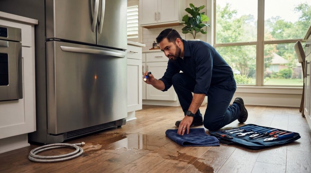 Cost to Fix a Leaking Refrigerator in Cypress