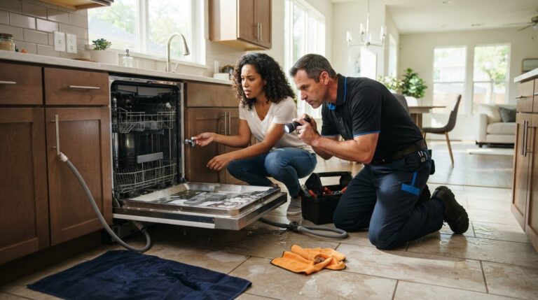 Dishwasher Flood Prevention: Causes, Checks, and Repair Signs