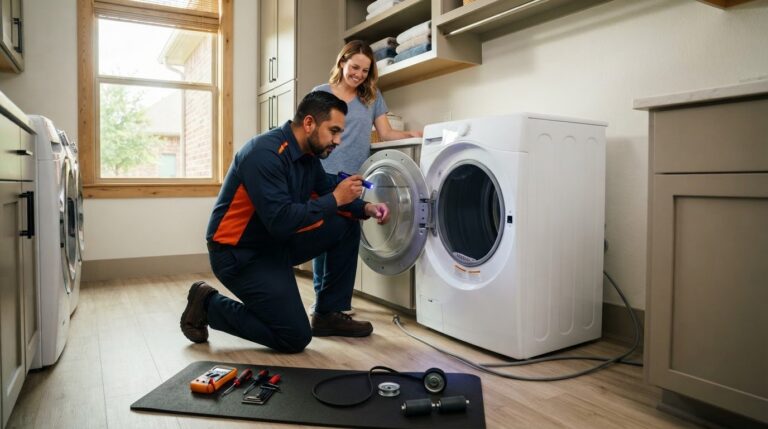 Dryer Drum Not Turning in Cypress, TX? Causes, Safe Checks, and Repair