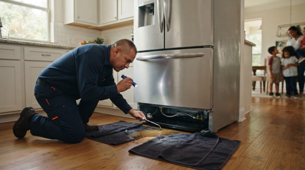 Refrigerator Leaking From Bottom in Sugar Land? What to Do